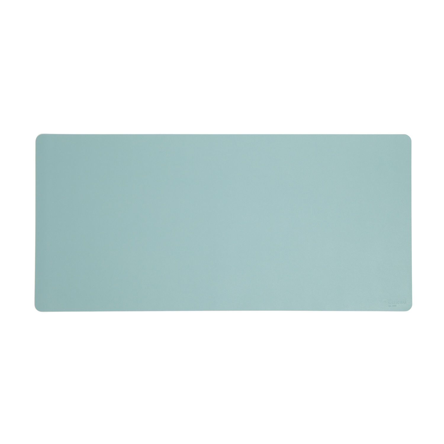 Vegan Leather Desk Pads, 36″ x 17″, Light Blue