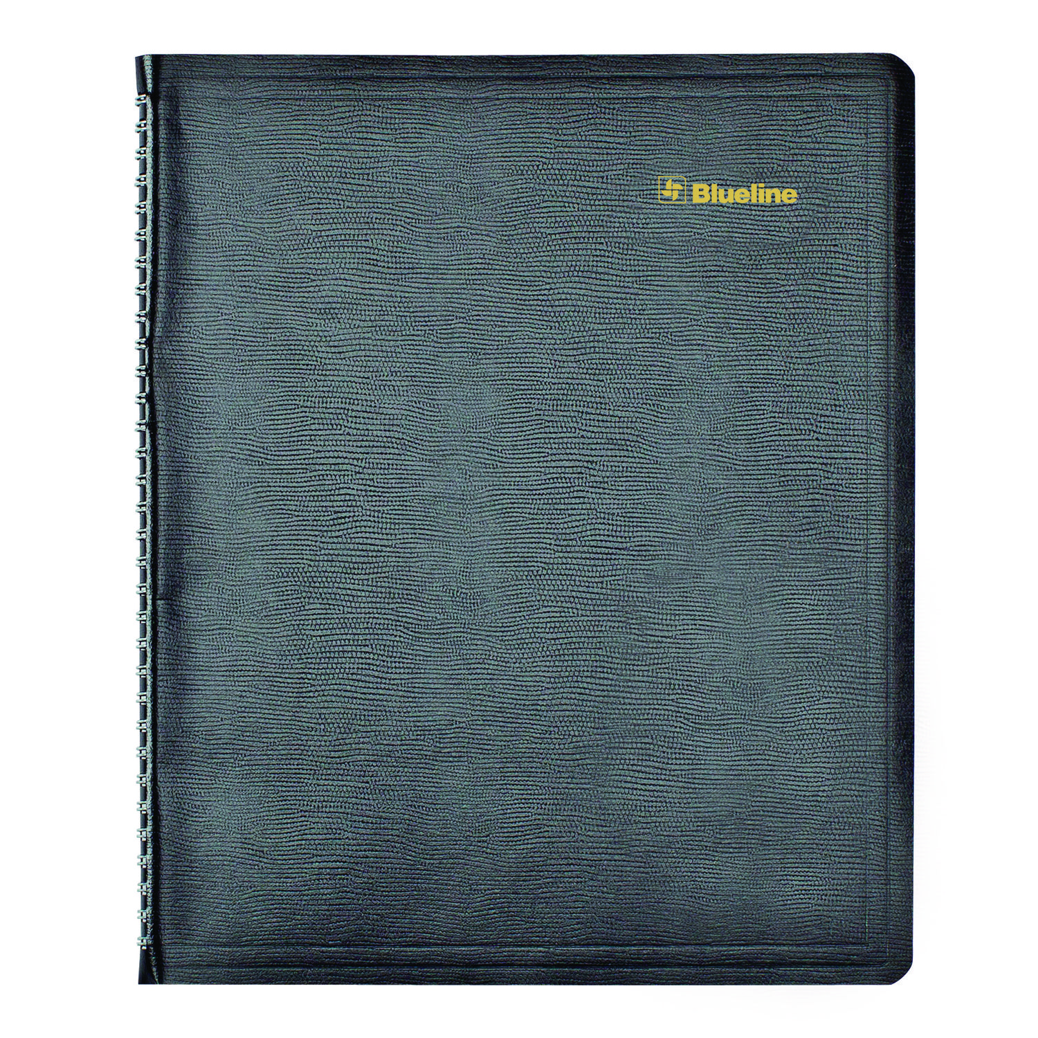 Plan and Link Weekly Appointment Planner, 11″ x 9.06″, Black Cover, 12-Month (Jan to Dec): 2025