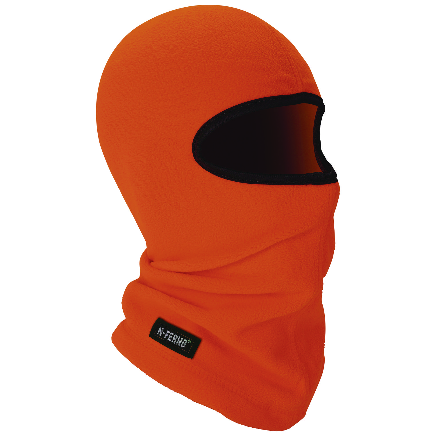 N-Ferno 6821 Fleece Balaclava Face Mask, One Size Fits Most, Orange