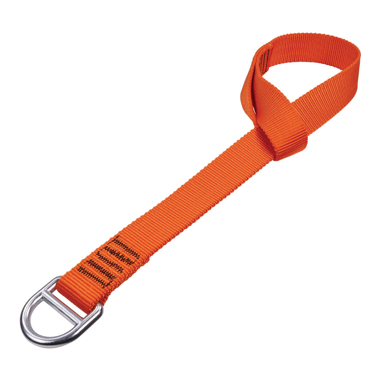 ergodyne® Squids 3177 Anchor Choke Strap for Tool Tethering, 60 lb Max Safe Working Capacity, 28 Long, Orange