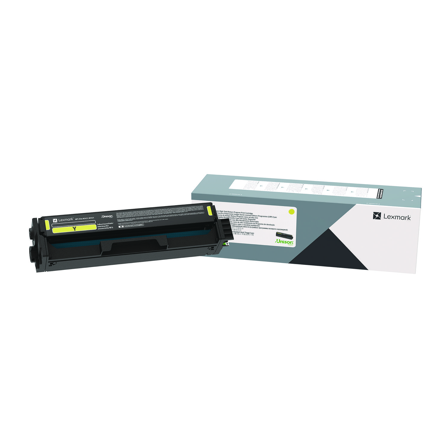 C320040 Toner Cartridge, 1,500 Page-Yield, Yellow