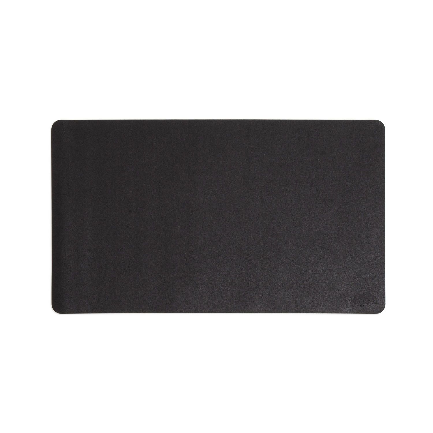 Vegan Leather Desk Pads, 36 x 17, Charcoal