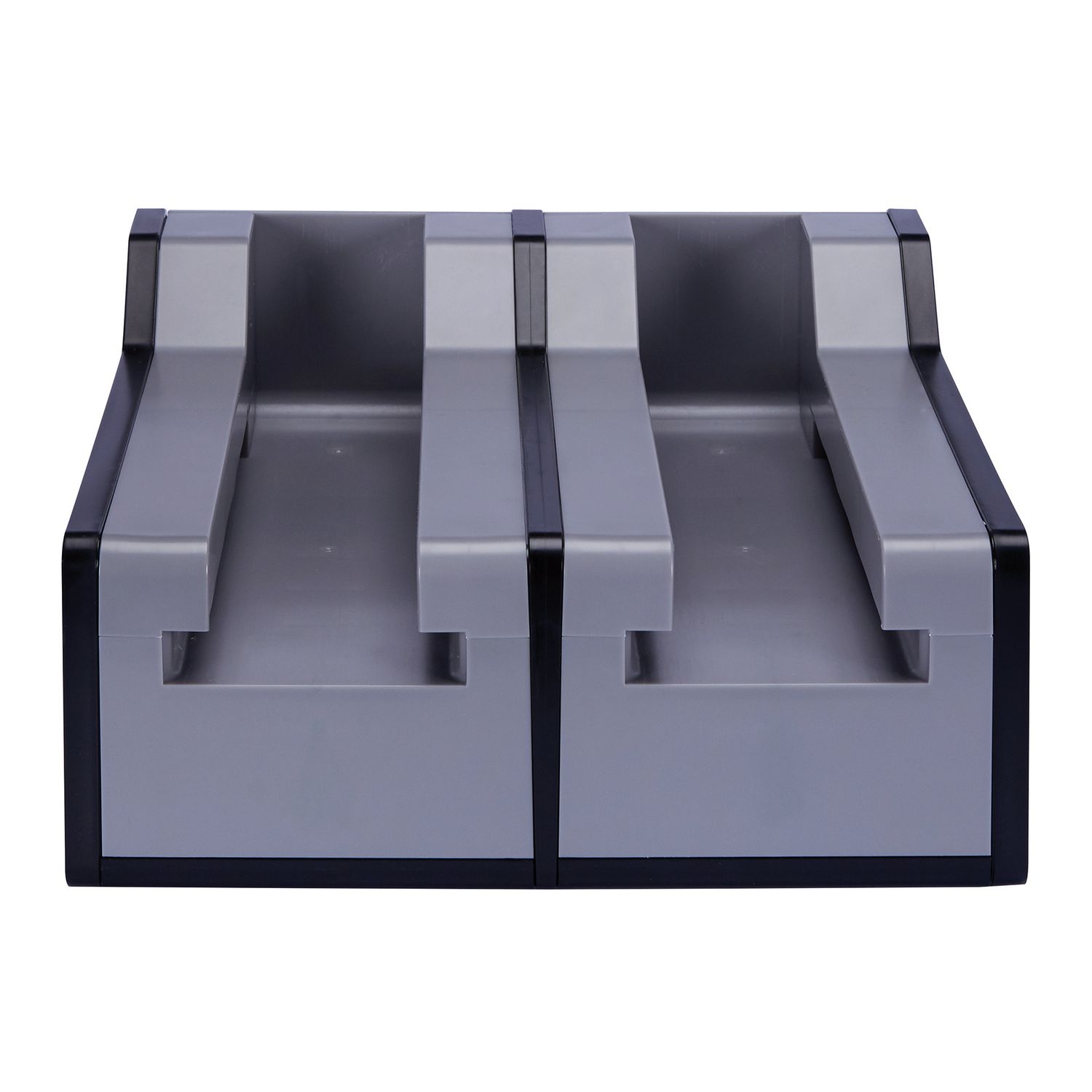 Cutlerease Base, Holds 2 Dispensers, 10.25 x 11 x 5.25, Gray/Black