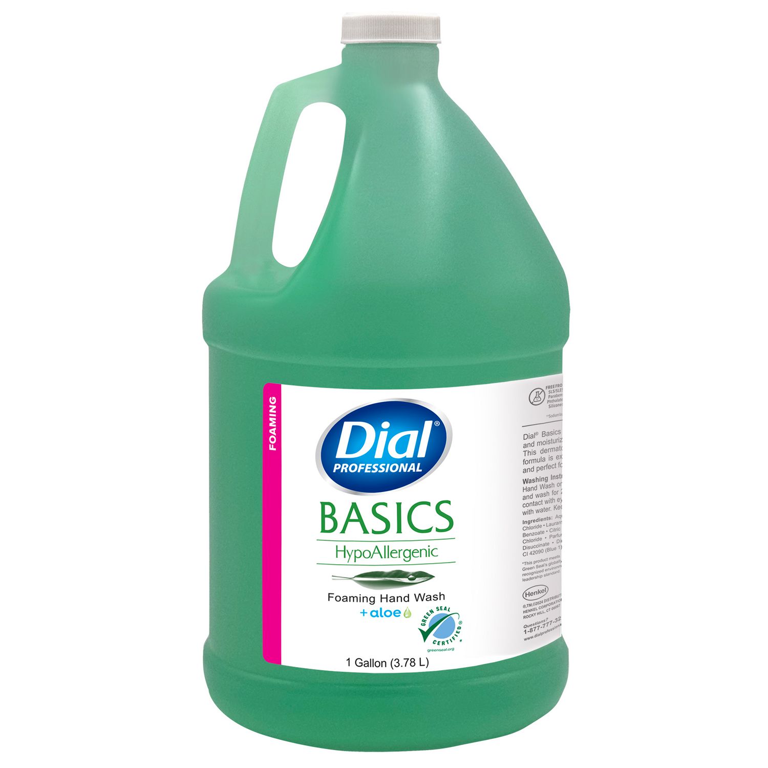 Basics Hypoallergenic Hand Wash, Honeysuckle Scent, 1 gal, 4/Carton