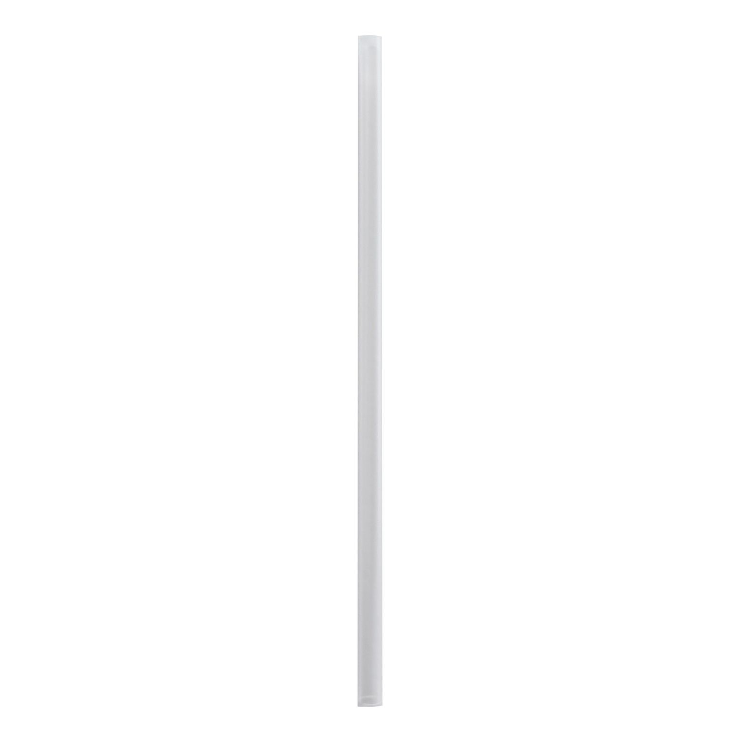 Giant Straws, 7.75″, Polypropylene, Clear, 1,500/Carton