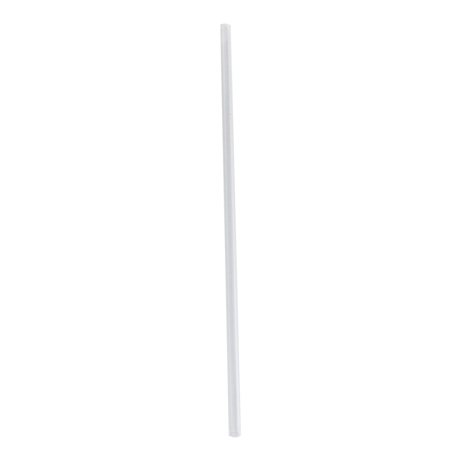 Jumbo Straws, 7.75″, Polypropylene, Clear, 2,500/Carton