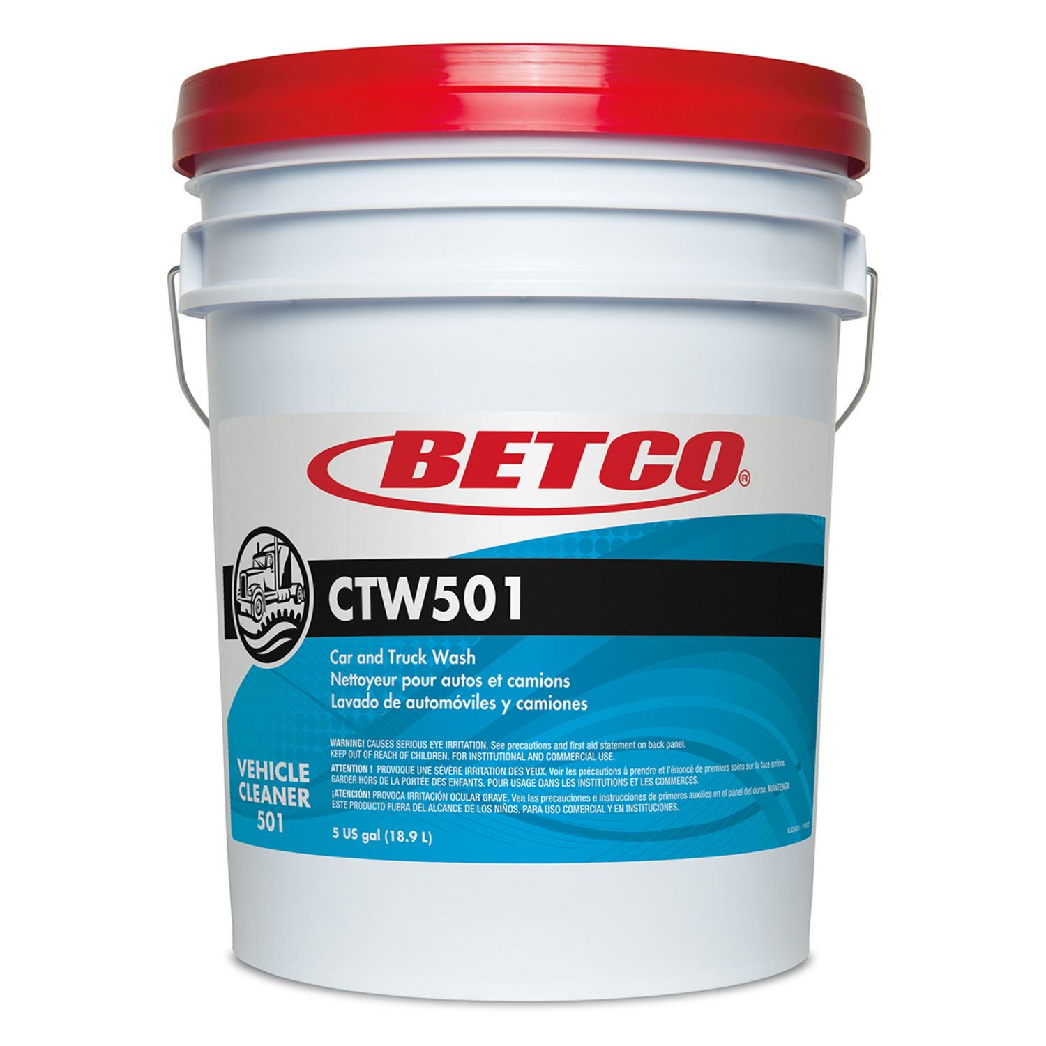 CTW501 Car and Truck Wash, Lemon Scent, 5 gal Pail