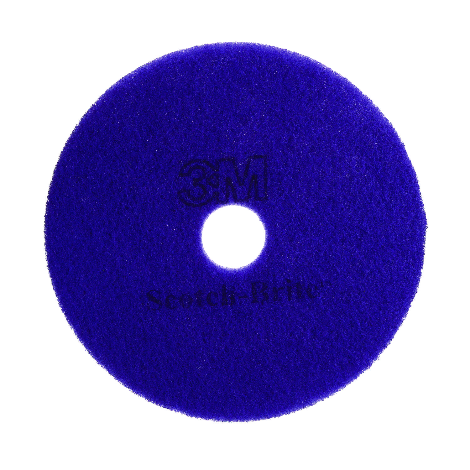 Diamond Floor Pads, 17" Diameter, Purple, 5/Carton