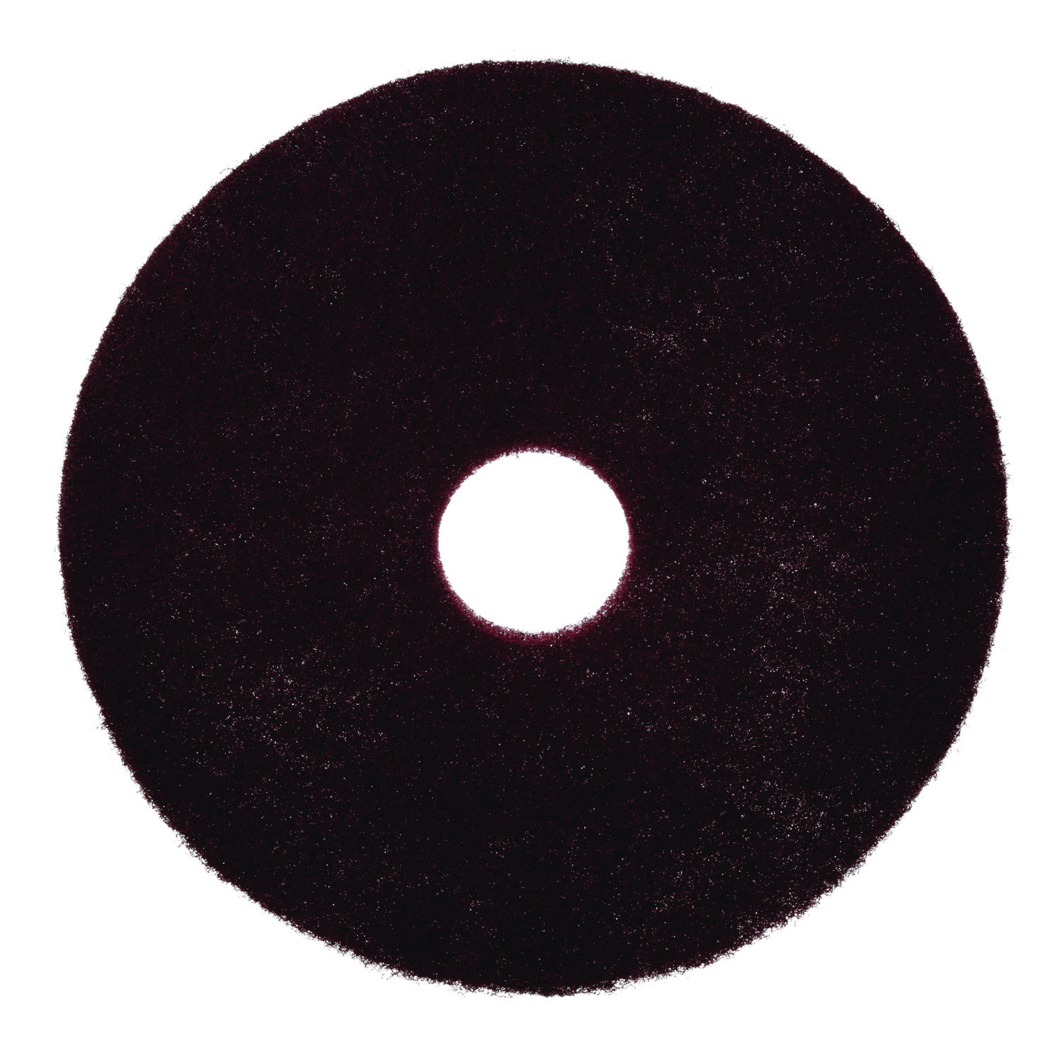 Surface Preparation Pad Plus, 16" Diameter, Maroon, 5/Carton