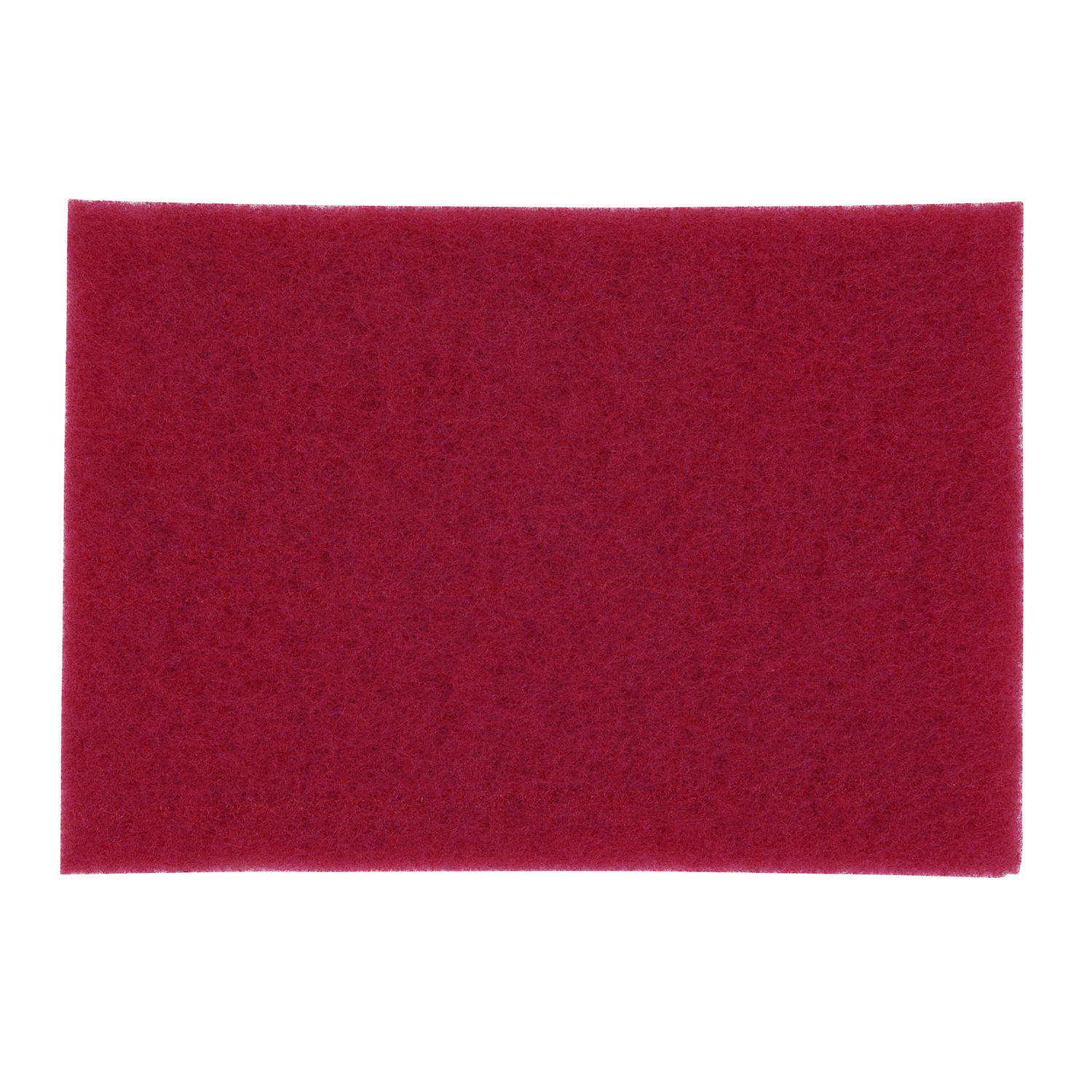 Low-Speed Buffer 5100 Floor Pads, 28 x 14, Red, 10/Carton