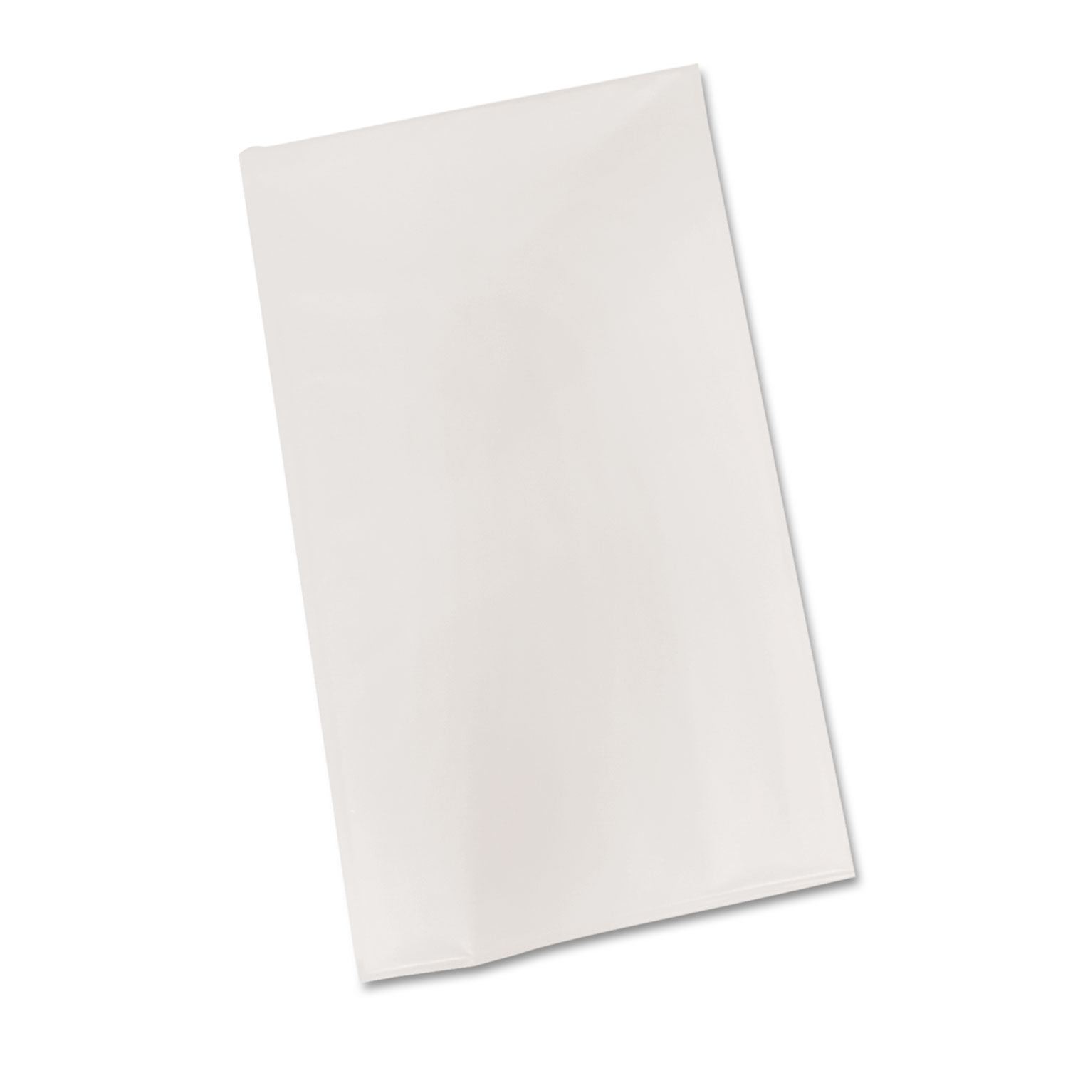  Tablemate BIO549WH Bio-Degradable Plastic Table Cover, 54 x 108, White, 6/Pack (TBLBIO549WH) 