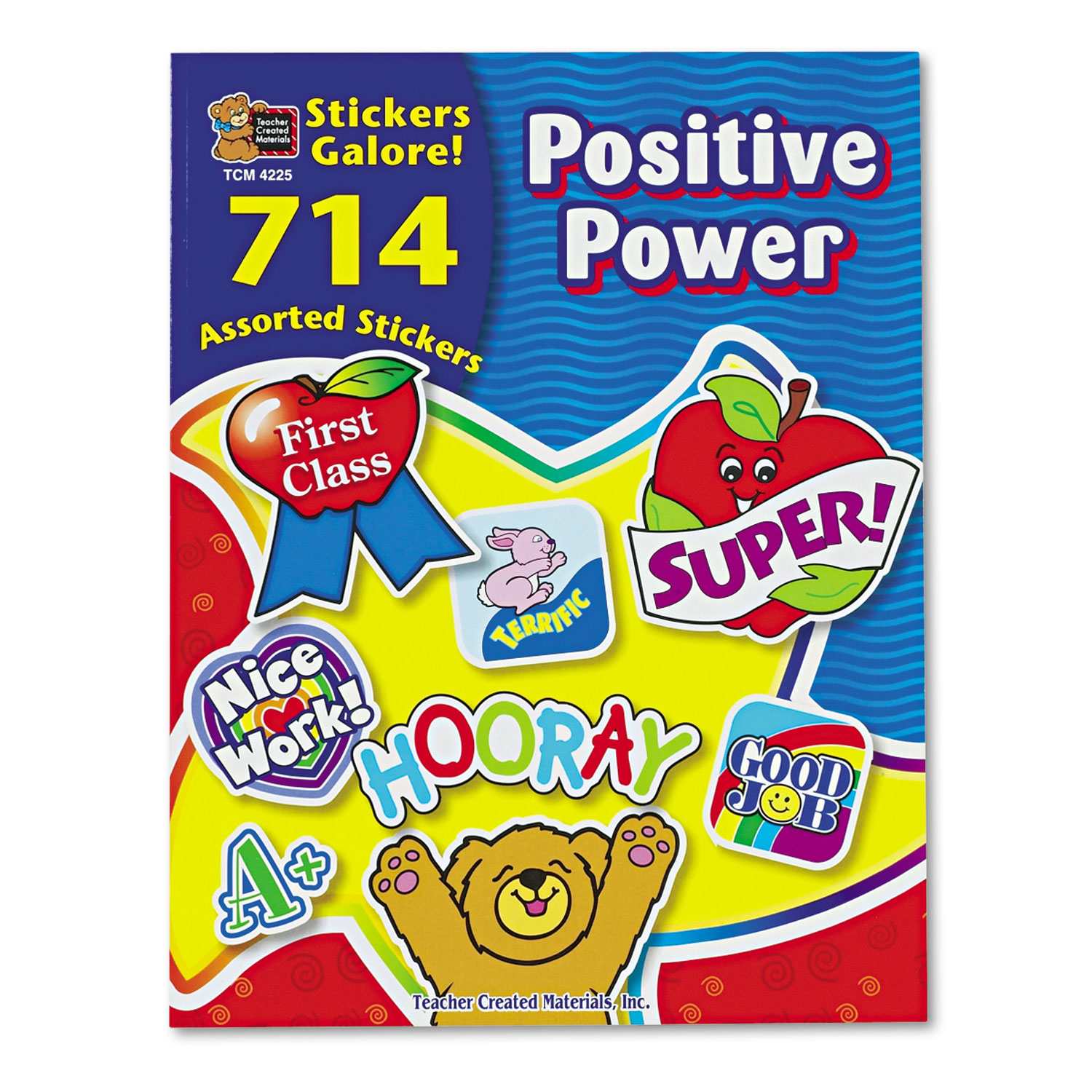 Sticker Book, Positive Power, 714/Pack