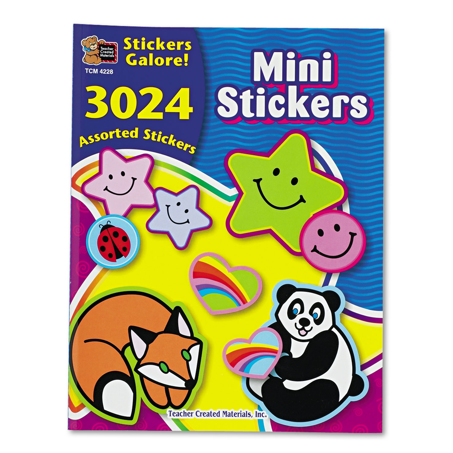 Sticker Book, Mini Size, 3,024/Pack