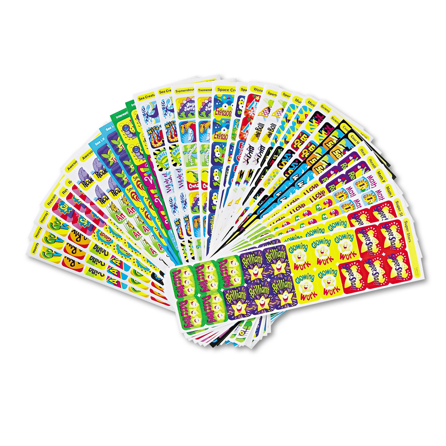 Applause Stickers Variety Pack, Great Rewards, 700/Pack