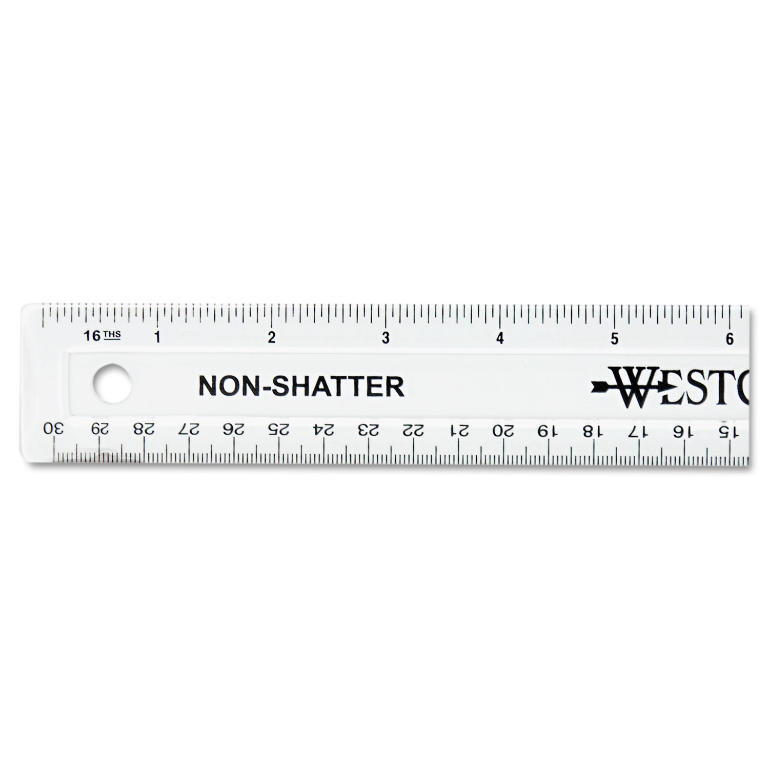  Westcott 13862 12 Shatterproof Ruler (ACM13862) 