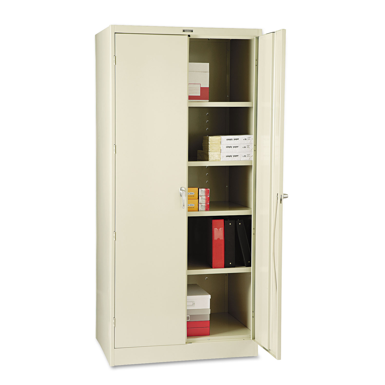 78 High Deluxe Cabinet, 36w x 24d x 78h, Putty