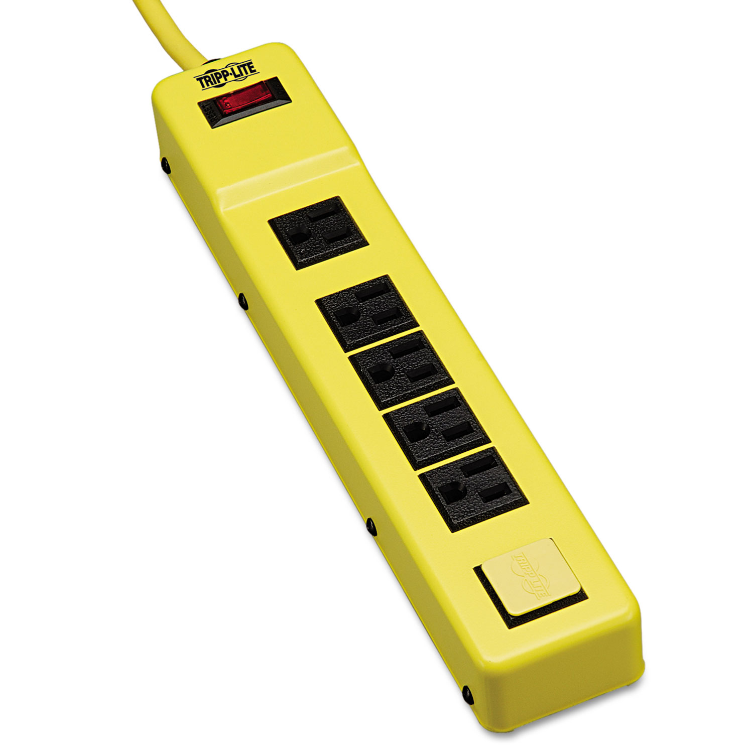  Tripp Lite TLM626NS Power It! Safety Power Strip, 6 Outlets, 6 ft. Cord and Clip, Safety Covers (TRPTLM626NS) 