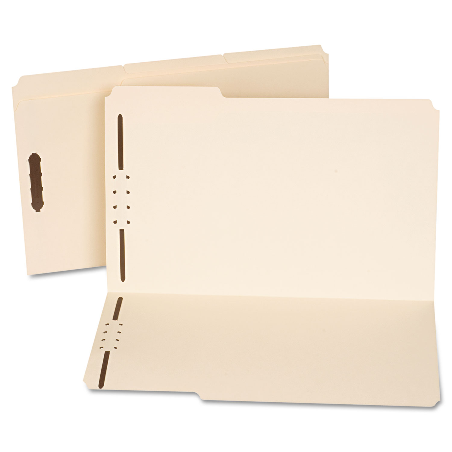  Universal UNV13520 Reinforced Top Tab Folders with Two Fasteners, 1/3-Cut Tabs, Legal Size, Manila, 50/Box (UNV13520) 