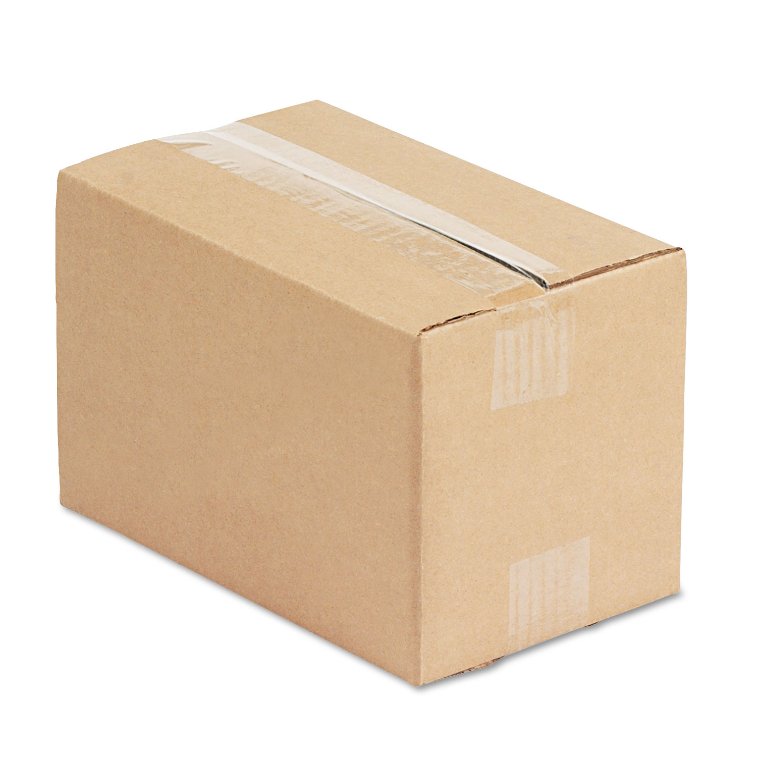 Brown Corrugated - Fixed-Depth Shipping Boxes, 10l x 6w x 6h, 25/Bundle