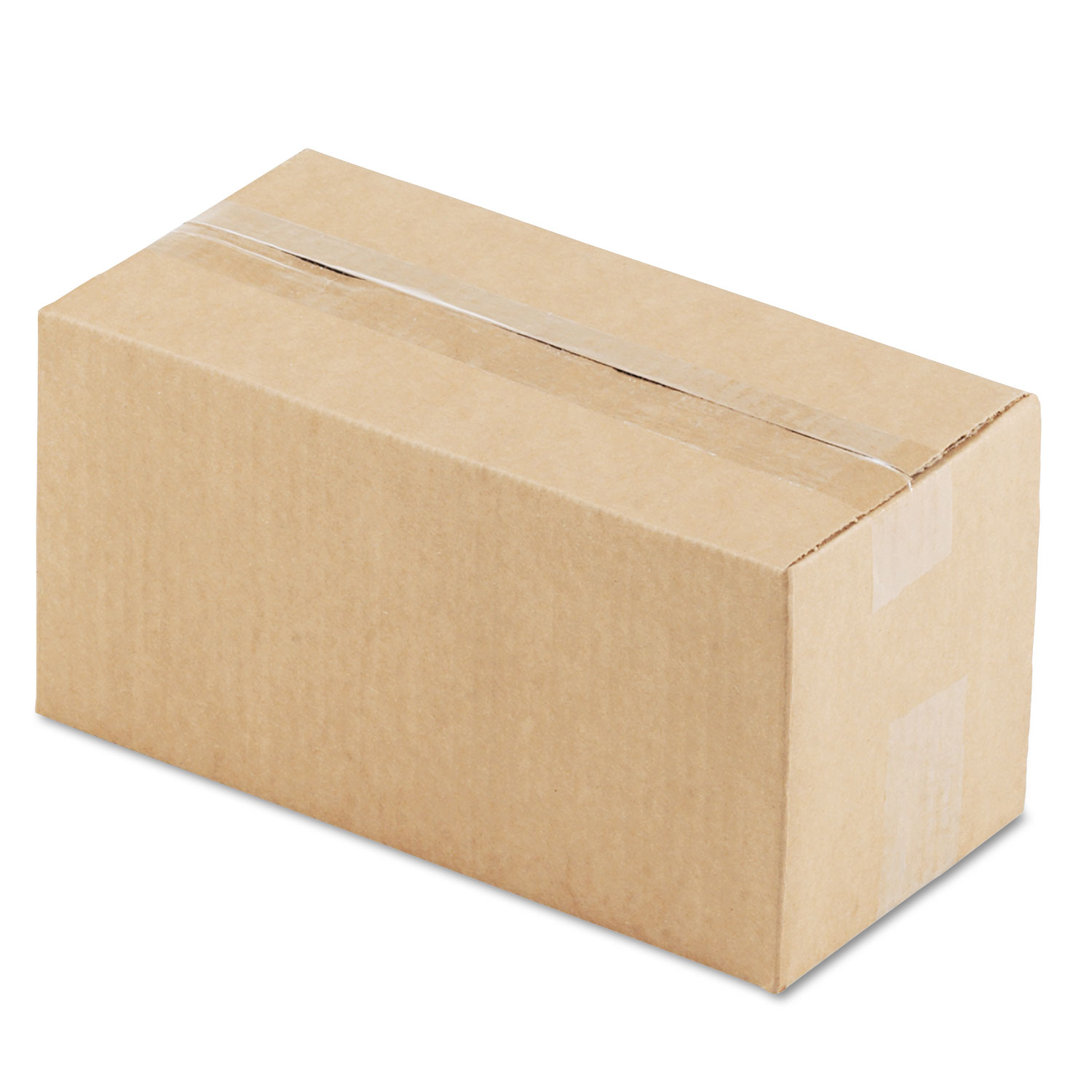 Brown Corrugated - Fixed-Depth Shipping Boxes, 12l x 6w x 6h, 25/Bundle