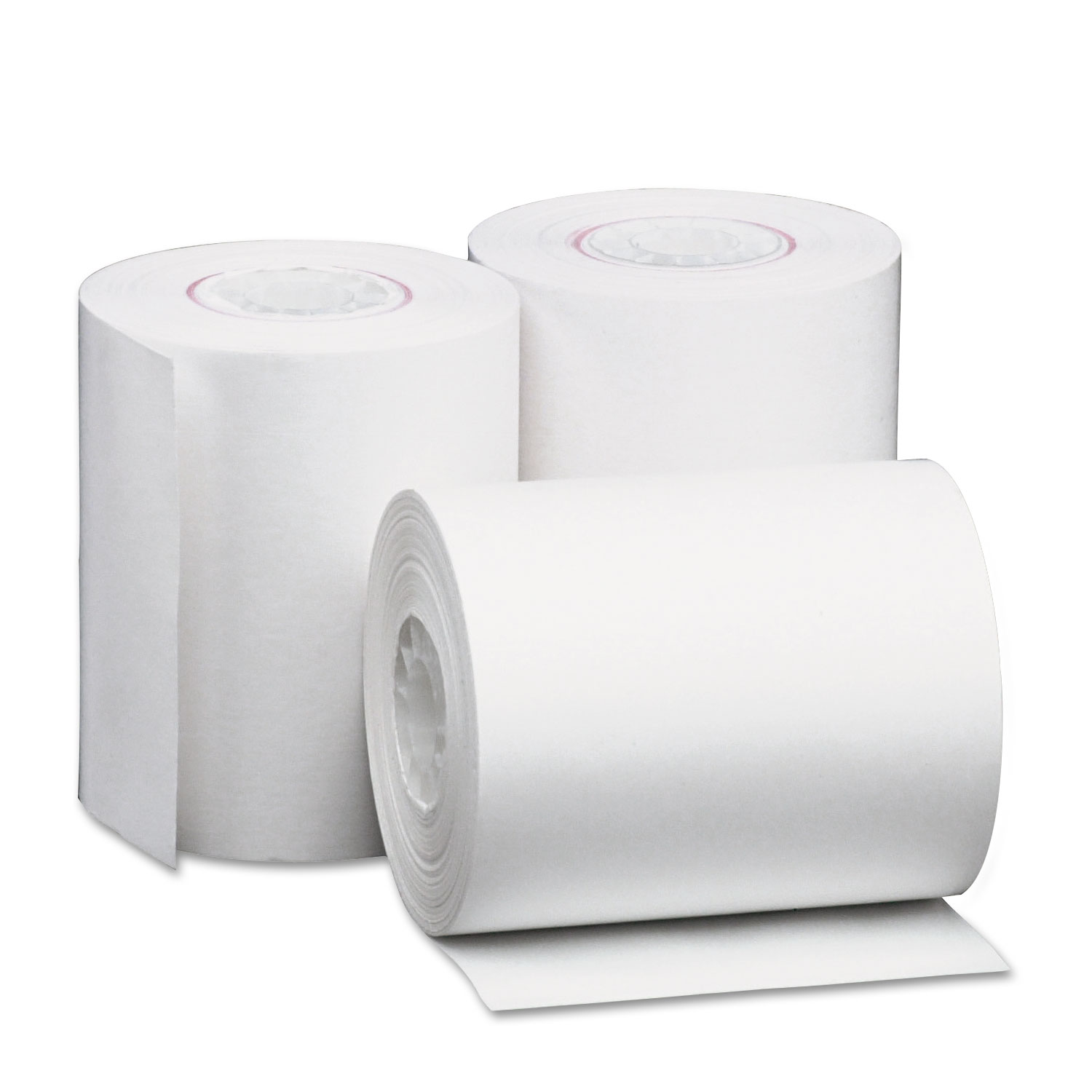  Universal UNV35760 Direct Thermal Printing Paper Rolls, 2.25 x 80 ft, White, 50/Carton (UNV35760) 