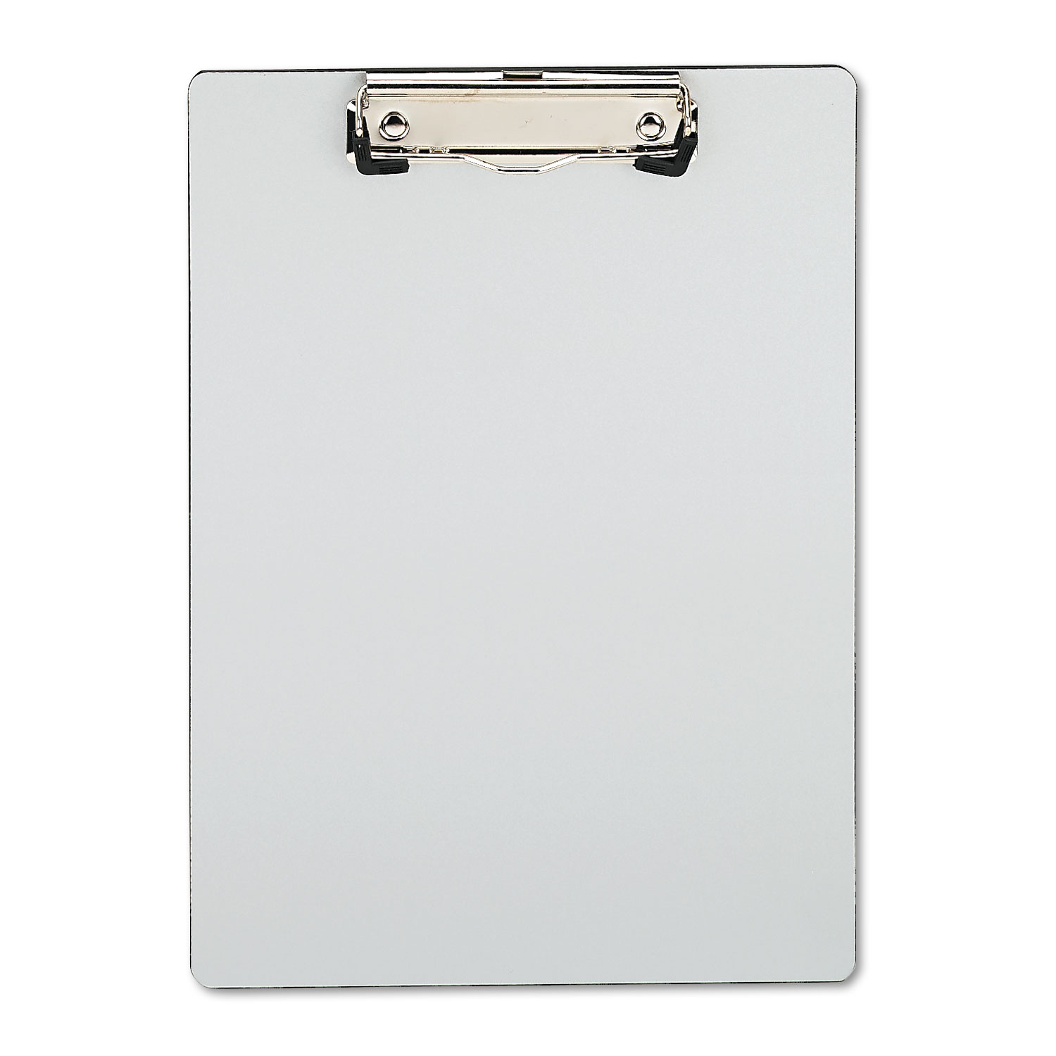 Universal Office Products Universal Hardboard Clipboard, 1 Capacity,  Holds 8 1/2 x 11, Brown, UNV40304