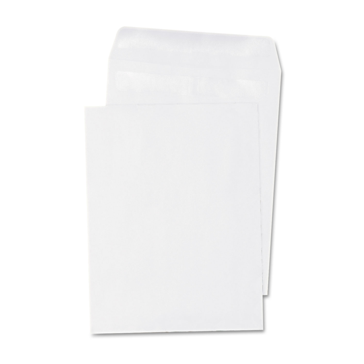 Self Seal Catalog Envelope, 6 x 9, White, 100/Box