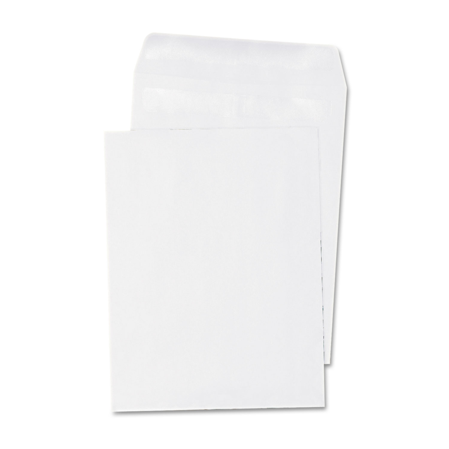 Self Seal Catalog Envelope, 10 x 13, White, 100/Box