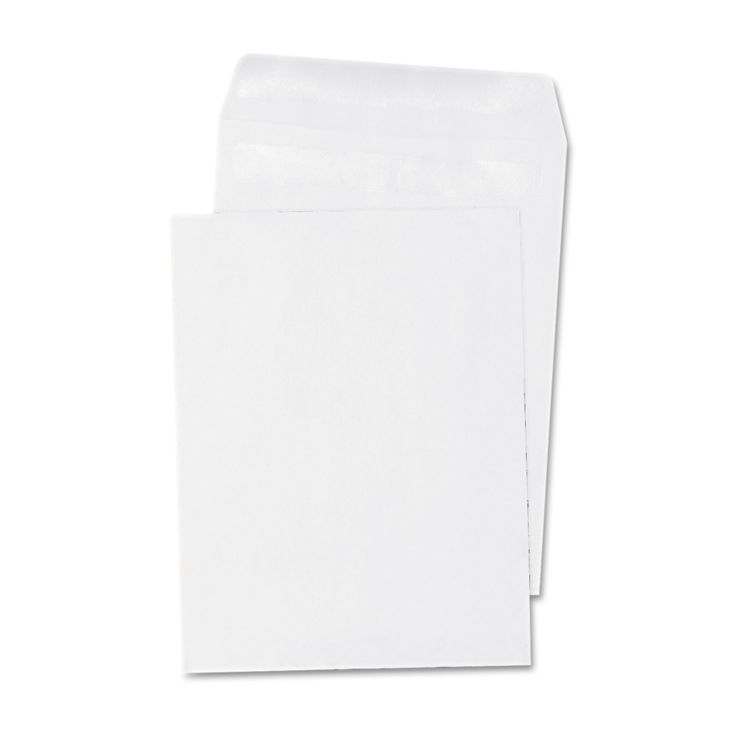 Self Seal Catalog Envelope, 12 x 15 1/2, White, 100/Box