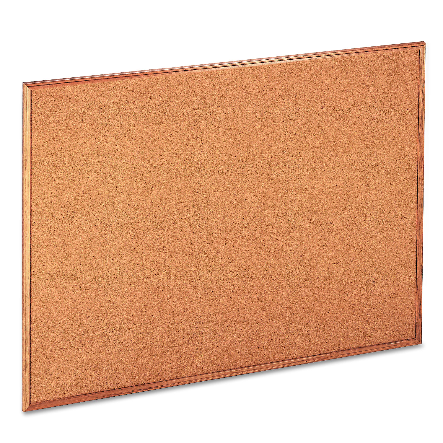  Universal 43604-UNV Cork Board with Oak Style Frame, 48 x 36, Natural, Oak-Finished Frame (UNV43604) 