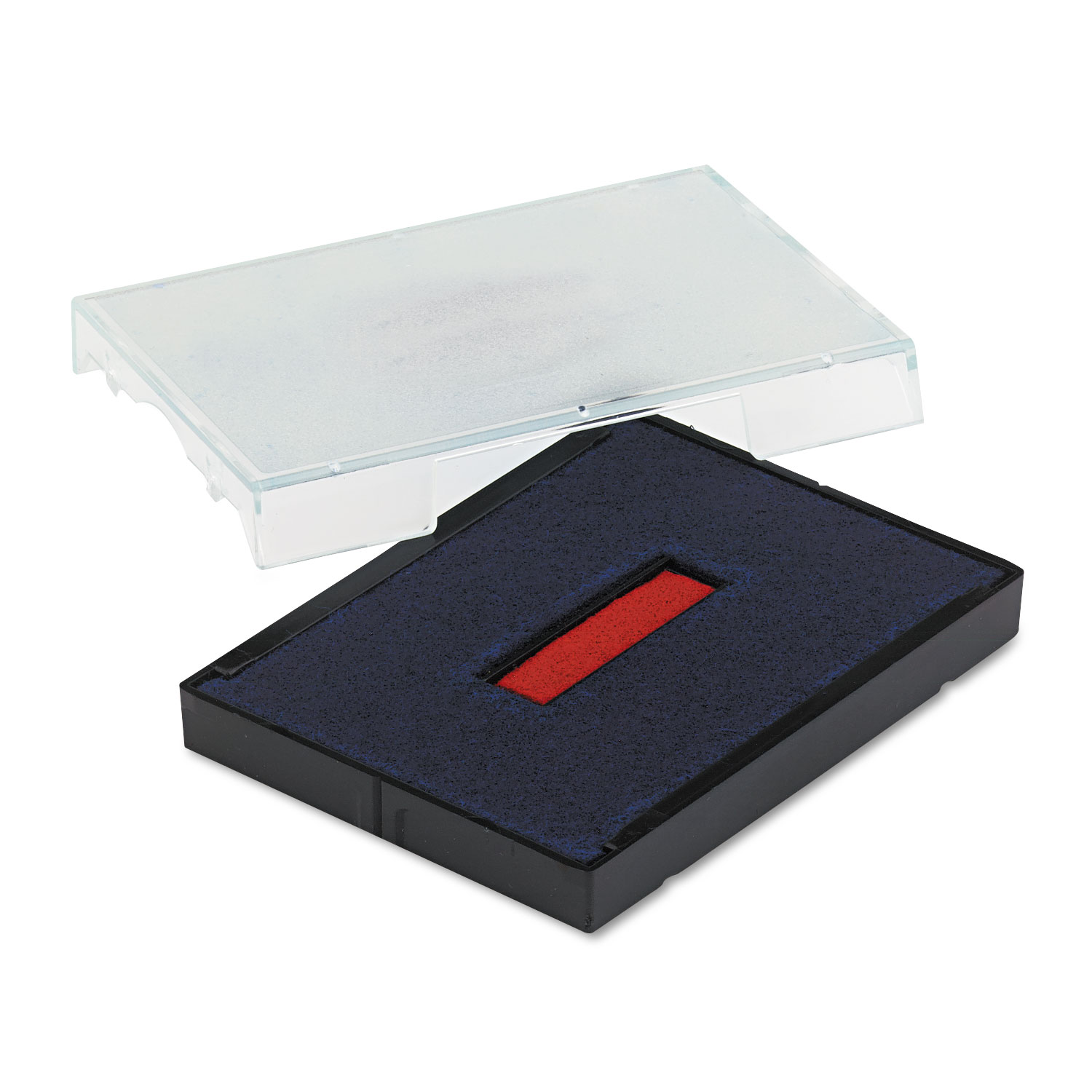  Identity Group P4727BR Trodat T4727 Dater Replacement Pad, 1 5/8 x 2 1/2, Blue/Red (USSP4727BR) 