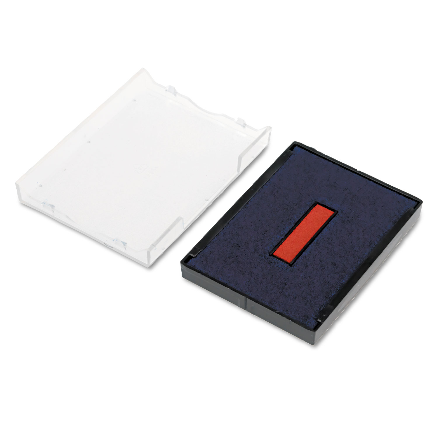 T4729 Printy Replacement Pad for Trodat Self-Inking Stamps, 1.56 x 2,  Blue/Red - SUPPLY66