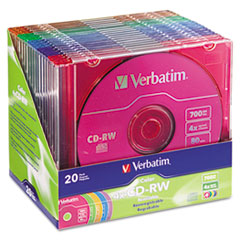 Verbatim® CD-RW Rewritable Disc