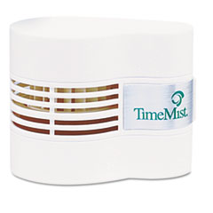 TimeMist® Continuous Fan Fragrance Dispenser, 4 1/2 x 3 x 3 3/4, White