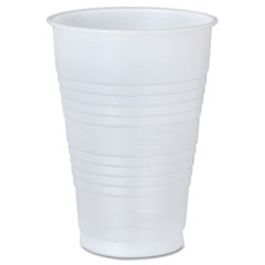 Dart® Conex Galaxy Polystyrene Plastic Cold Cups, 16 oz, Translucent, 500/Carton