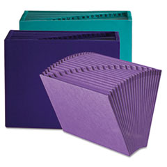 Smead® Heavy-Duty Indexed Expanding Open Top Color Files