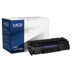 Compatible Q7553A(M) (53AM) MICR Toner, 3,000 Page-Yield, Black, Ships in 1-3 Business Days