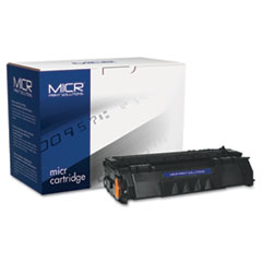 MICR Print Solutions Compatible Q5949A(M) (49AM) MICR Toner, 2,500 Page-Yield, Black, Ships in 1-3 Business Days