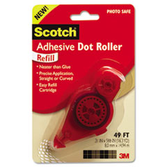 Scotch® Adhesive Dot Refill, .3 in x 49ft