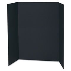Pacon PAC37634 Spotlight Corrugated Presentation Display Boards, 48 x 36, White, 4/Carton