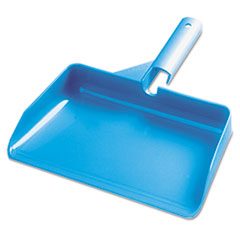 7290006160109, SKILCRAFT Dustpan, Household Style, 11.5 x 7, 3.5" Handle, Plastic, Blue