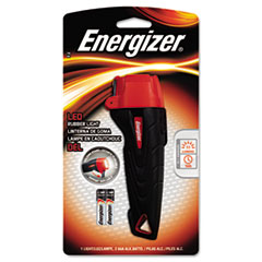 Energizer® Rubber Flashlight, 2 AAA, Small