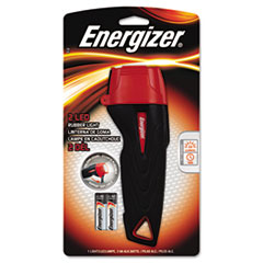 Energizer® Rubber Flashlight, 2 AA, Large