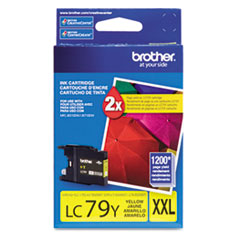 Brother LC79Y Innobella Super High-Yield Ink, 1,200 Page-Yield, Yellow