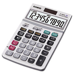 Casio® JF100MS Desktop Calculator, 10-Digit LCD