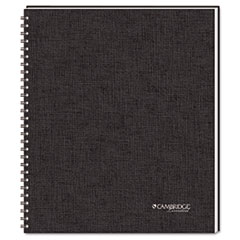 Cambridge® Side Bound Guided Business Notebook, QuickNotes, 11 x 8 1/2, 80 Sheets