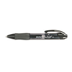 7520015882363, SKILCRAFT Bio-Write Gel Pen, Retractable, Medium 0.7 mm, Black Ink, Translucent Black Barrel, Dozen