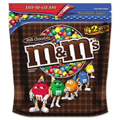 M & M's® Milk Chocolate w/Candy Coating, 42oz Pack