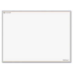 AT-A-GLANCE® WallMates Self-Adhesive Dry Erase Writing/Planning Surface, 24 x 18, White/Gray/Orange Sheets, Undated