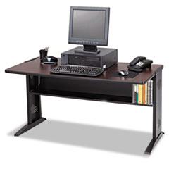 Safco® Computer Desk with Reversible Top